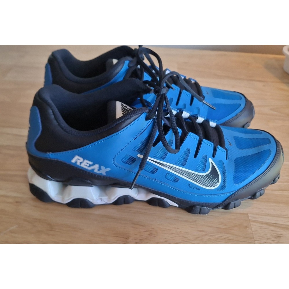 Nike Reax 8 TR Men's Size 7.5 Blue/Obsidian/White 621716-401 - Picture 6 of 8